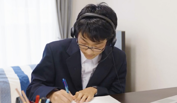 03 通塾にかかる時間も、学習に有効活用。